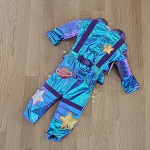 Kids Space Explorer Costume - Blue and Gold